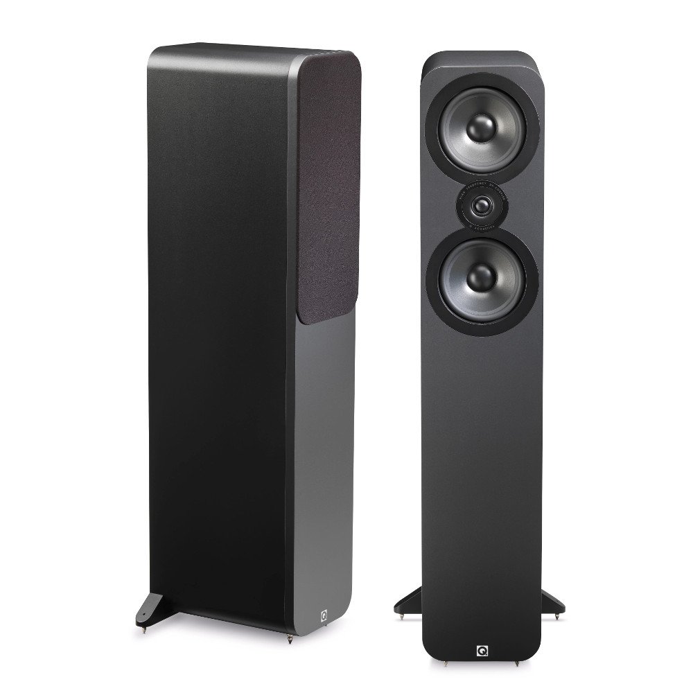 Q Acoustics 3050 Floorstanding Speakers (Pair) (Graphite) by Q Acoustics