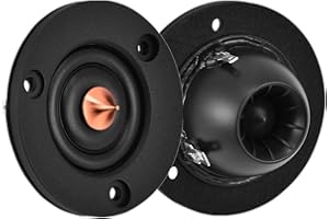 1 Pair 2" 4Ohm 30W Silk/Polymer Composite Dome Tweeters Treble Speaker HiFi Stereo Bass Car Loudspeakers