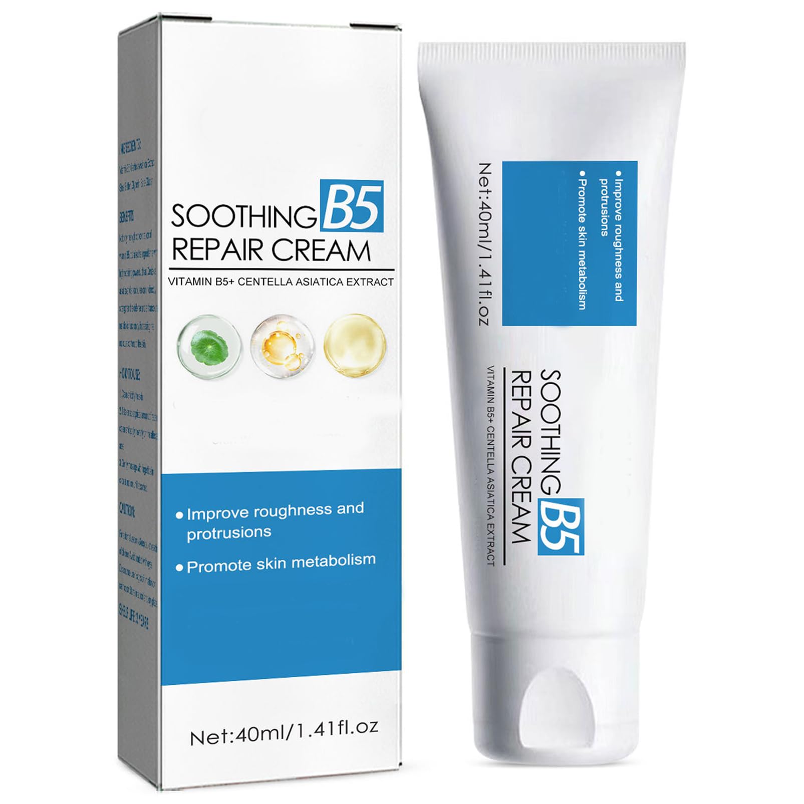 Repair Face Cream,Smoothing Day Cream,Anti Redness Moisturiser Cream,Firming Face Cream For Sensitive Skin,Face Moisturizer For Women & Men,Vitamin B5 Cream For,Brightening & Repair Damage Skin