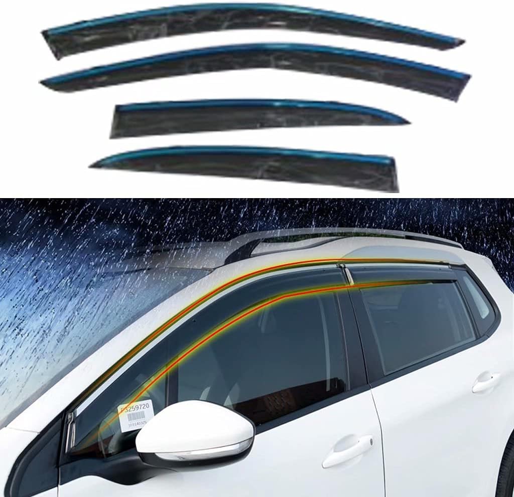 Car Wind Deflectors Suitable for 207 hatchback 20092021 Automotive