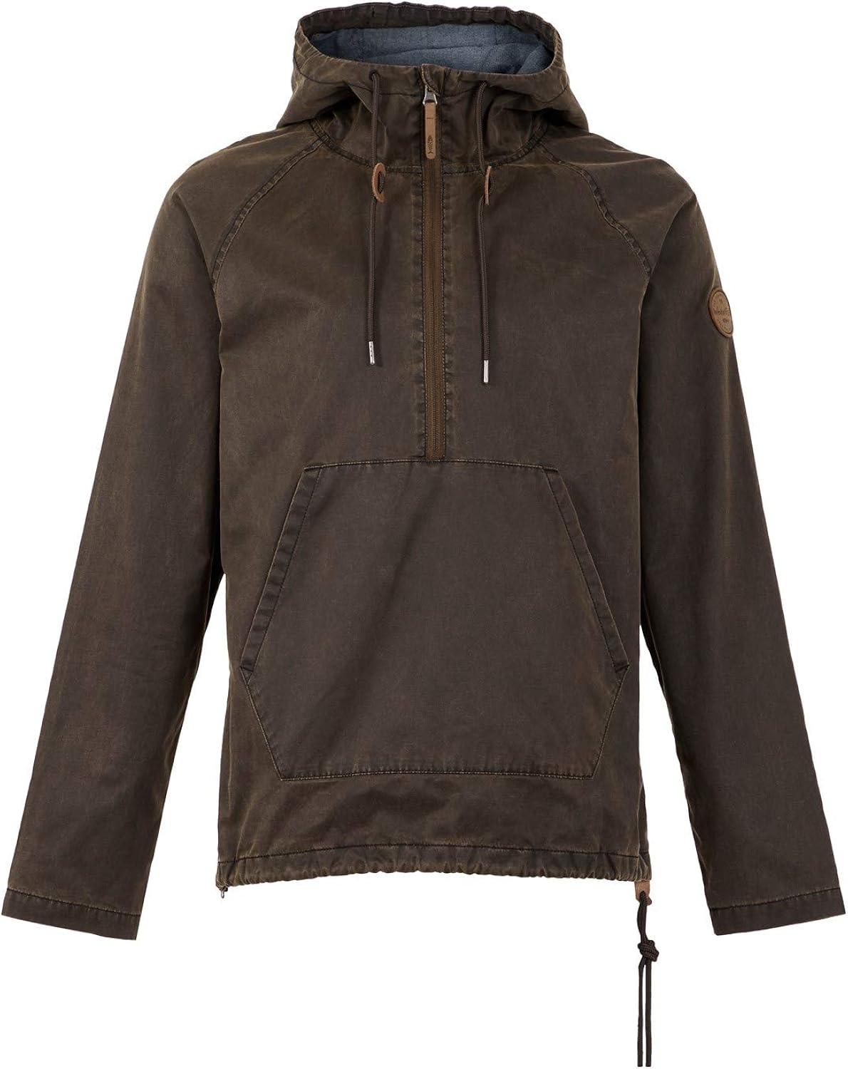 Weird Fish Lambourne Popover Jacket Bark Amazon.co.uk Clothing