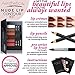 Aesthetica Nude Lip Contour Kit - Contouring and Highlighting Matte Lipstick Palette Set - Includes Six Lip Crèmes, Four Lip Liners, Lip Brush and Step-by-Step Instructions - Vegan & Cruelty Free