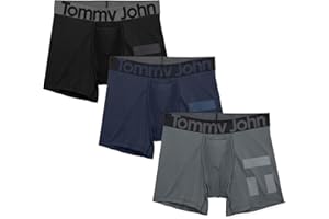 Tommy John Men’s Underwear – 360 Sport Trunk with Contour Pouch - Short 4" Inseam – Moisture Wicking Underwear