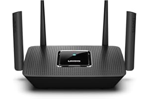 Linksys Mesh Wifi 5 Router, Tri-Band, 2,000 Sq. ft Coverage, Supports Guest WiFi, Parent Control, 20+ Devices, Speeds up to (AC2200) 2.2Gbps - MR8300