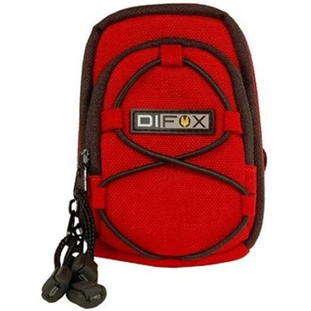 Difox D8008176 Color 200 Cordura Case for Camera - Red