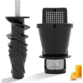 8006 with omega Juicer Parts Compatible with omega 8006 Juicer Parts for 8003, 8004, 8005, 8006, 8007, Slow Masticating Juicer Contains 1x Juicer Screen &amp; 1x Auger