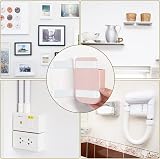 Emwel 32-Pairs 64 Strips Small Picture Hanging Strips Hook and Loop view 7
