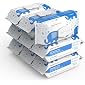 Amazon Elements, New and Improved Baby Wipes, Fragrance Free, 810 Count
