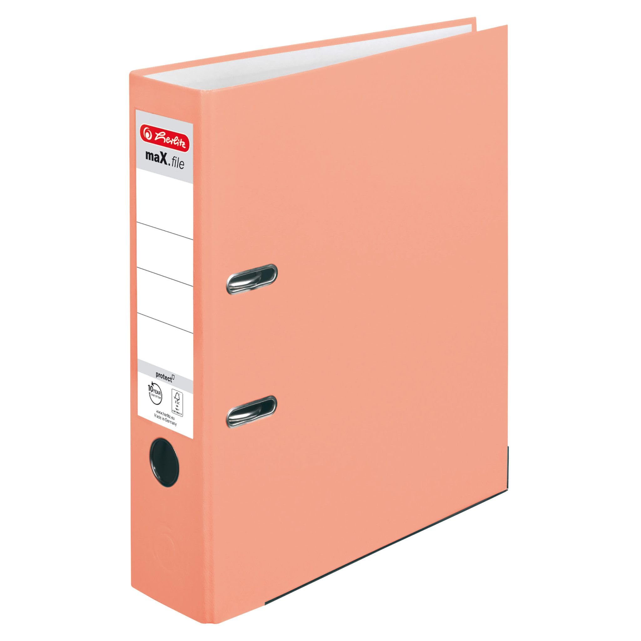 Herlitz A4 Folder 8 cm Salmon