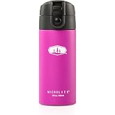 GSI Outdoors Microlite 350 Flip Insulated Bottle, 12 fl oz, Fuchsia