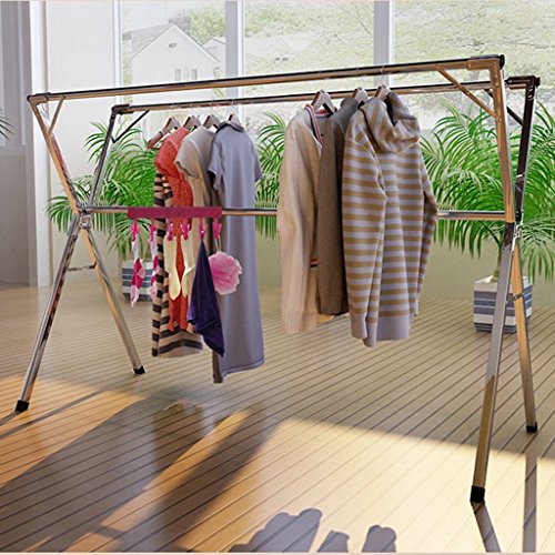 3 Drying+Folding+Double+Telescopic+Clothes