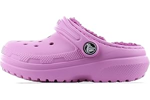 Crocs Unisex-Child Classic Tie Dye Lined Clog | Kids' Slippers