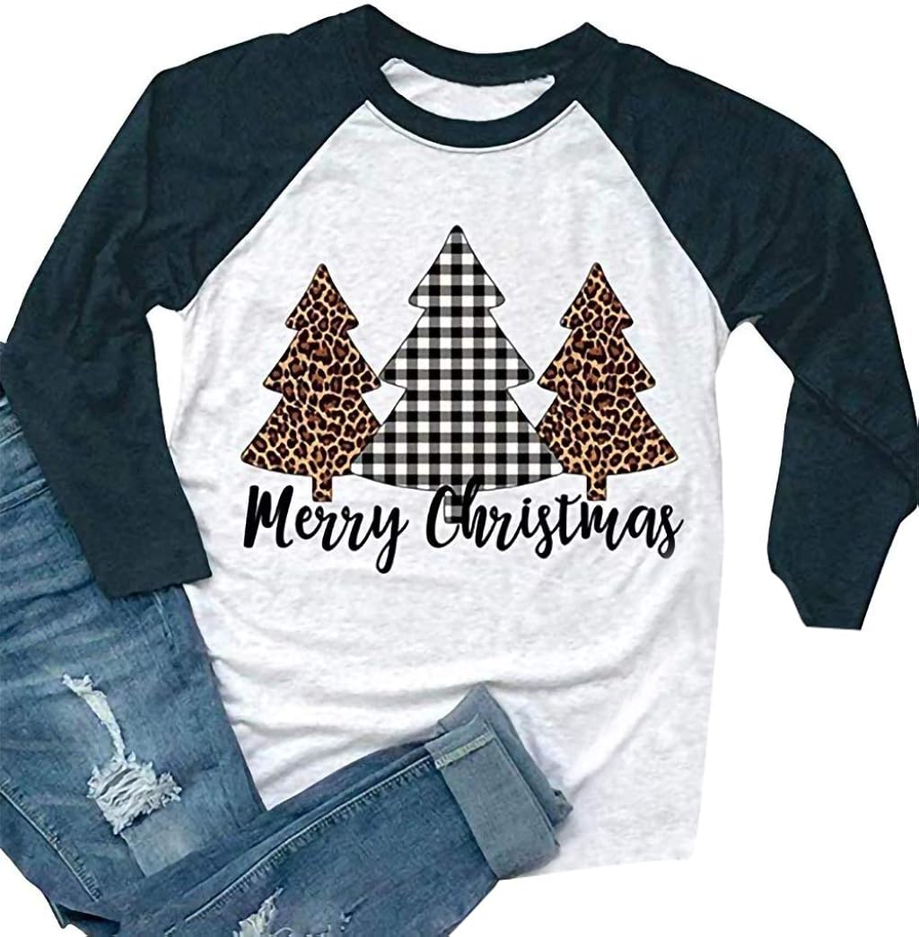 plaid sleeve baseball tee