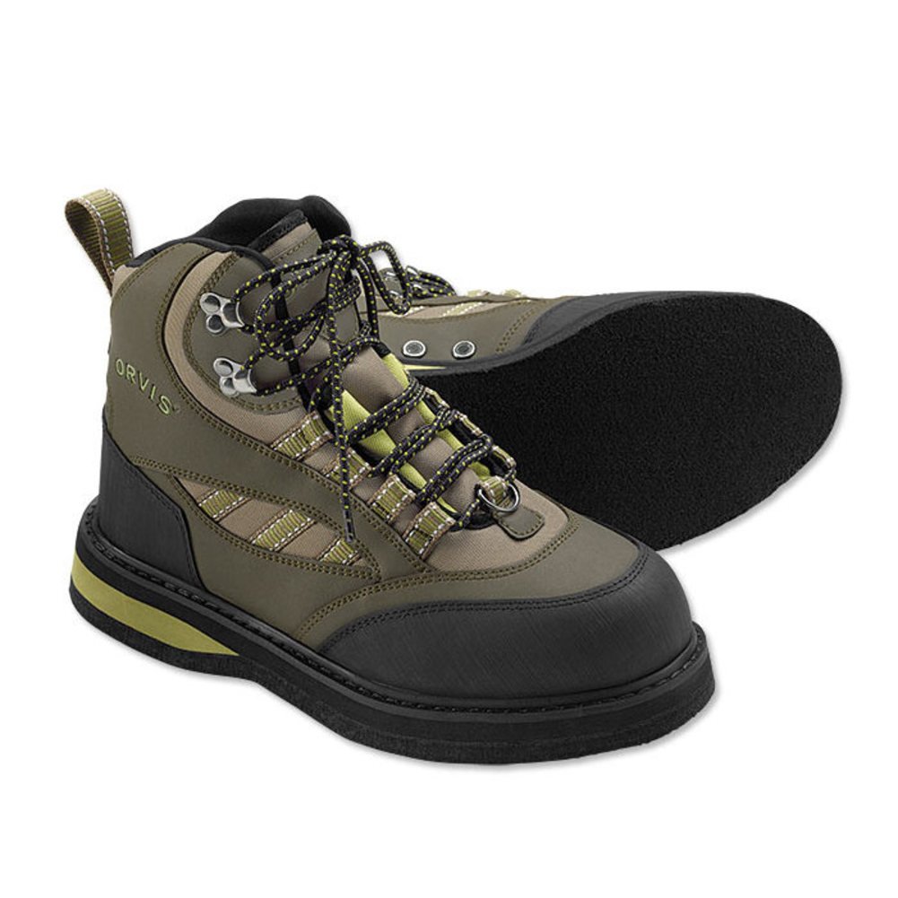 オリーブ フェルトブーツ Orvis エンカウンター タン レディース B00zdpbws6 8 フィッシング用スーツ 希少