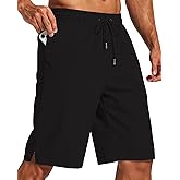 Yufawow 11 Inch Men Swim Trunks with Mesh Lining Quick Dry Breathable for Summer Beach Cruise Water Park Gym Running