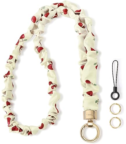 Tinoaly Scrunchie Lanyard For ID Badges, Retractable - View #6