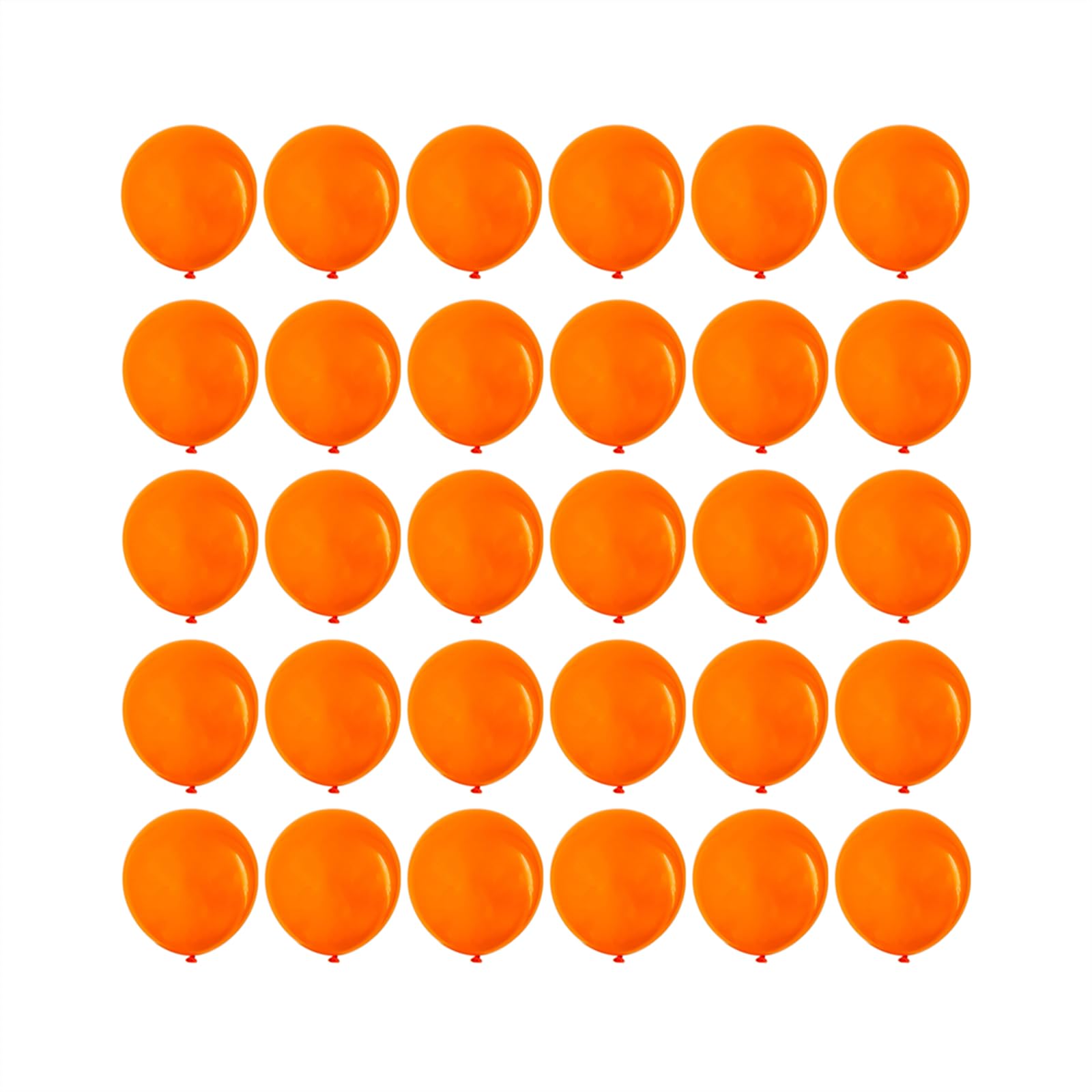 5 inch Orange Party Balloons, 100 pcs Mini Latex Balloons for Birthday Wedding Baby Shower Decorations (Orange)