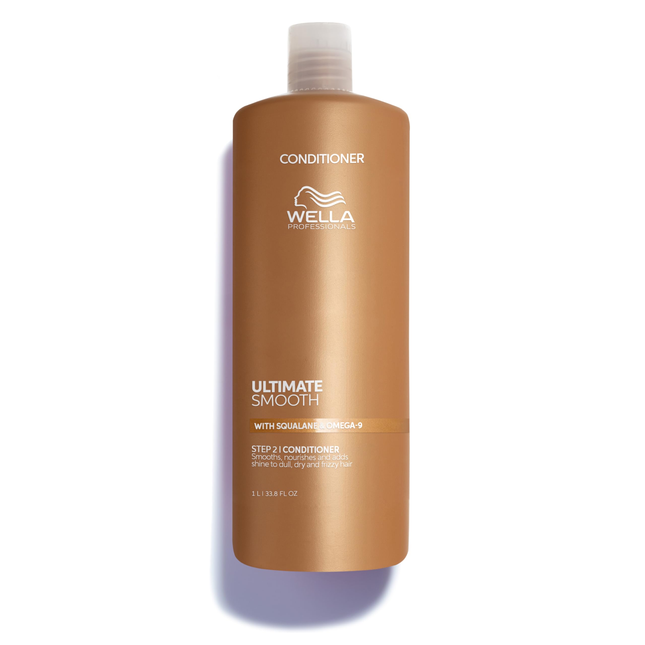 Wella Professionals Ultimate Smooth Conditioner - Nourishing Hair Conditioner With Squalane & Omega 9 - For Dry, Dull & Frizzy Hair (1l)
