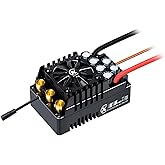 XC E5Pro APP Controls Sensored Brushless ESC for RC Car,6-12S Lipo,250A Continuous Current,8-25A、6.0/7.4/8.4V BEC,Applicable to 1/5、1/6 Off Road Truck Monster
