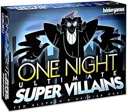 Amazon Com Juego De Mesa Bezier Games One Night Ultimate Super Villains Multicolor Toys Games Amazon Com Juego De Mesa Bezier Games One Night Ultimate Super Villains Multicolor Toys Games