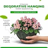 Karrma Ltd Natural Jute Hanging Basket Liner 14in Pack of 4 Biodegradable view 4