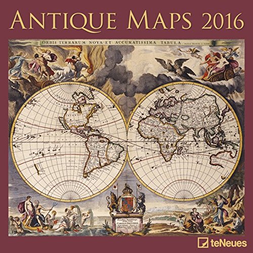 Antique Maps 2016 Broschürenkalender by (Calendar)