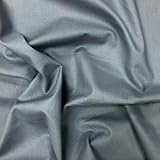 FT Fashion Track 100% Cotton Fabric by the Metre Grey 58in Wide view 5