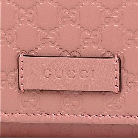 gucci microguccissima wallet pink