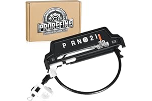 PROREFINE XL3Z-7A110-AA XL3Z7A110AA Upgraded Gear Shift Indicator Cable Compatible with Ford F150 1999-2003 Heritage 2004 Expedition Navigator 1999-2002 Indicator Assembly
