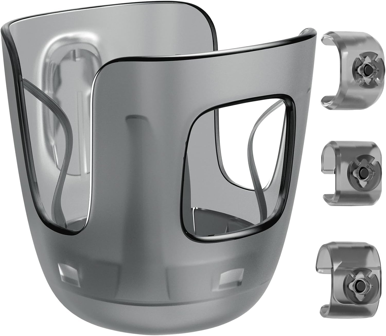 Photo 1 of Stroller Cup Holder Fits for UPPAbaby Vista/Vista V2/Vista V3/Cruz/Cruz V2/Minu/Minu V2/Minu Duo, Securely Hold The Cup, Quick Attachment, Folds with Stroller, Drinking On The Go, 1Pack