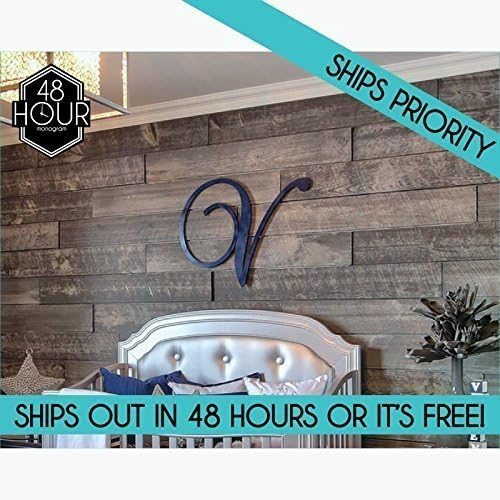 SALE PAINTED 12-36 inch Tall Curved Letter Wooden Monogram Letters Vine Room Decor Nursery Decor Wooden Monogram Wall Art Large Wood monogram wall hanging wood