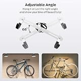 Sportneer Adjustable Bike Wall Mount for Road Mountain BMX - Space Saving view 3