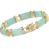 LIKEYO Bracelet for Women - Good Fortune Bracelet Natural Green Bangle Bracelet, Bracelet Gifts for Women
