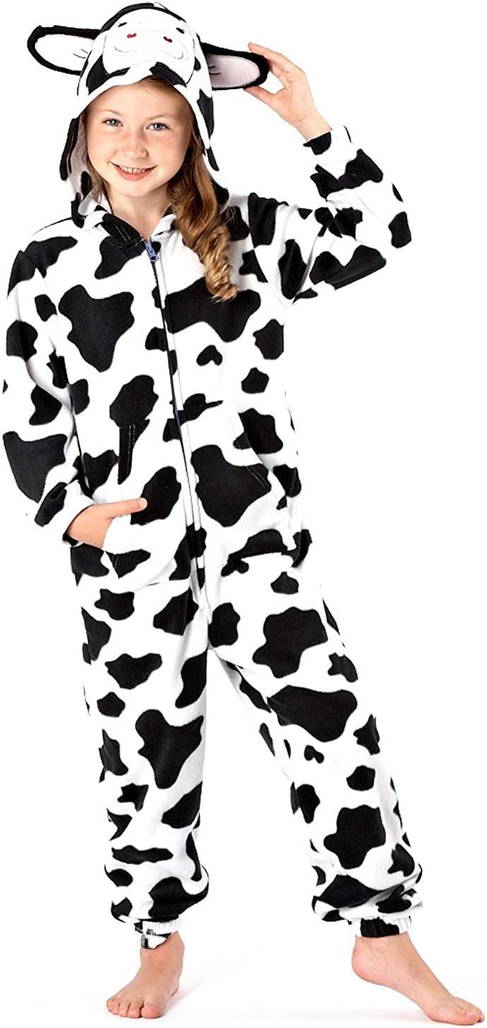 animal print sleepsuit