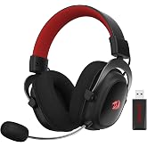 Redragon H510 PRO 3-Mode RGB Gaming Headset - 7.1 Surround Sound - 53MM Audio Drivers in Memory Foam Ear Pads w/Durable Fabric Cover- Multi Platforms Headphone - USB Powered for PC/PS4/NS