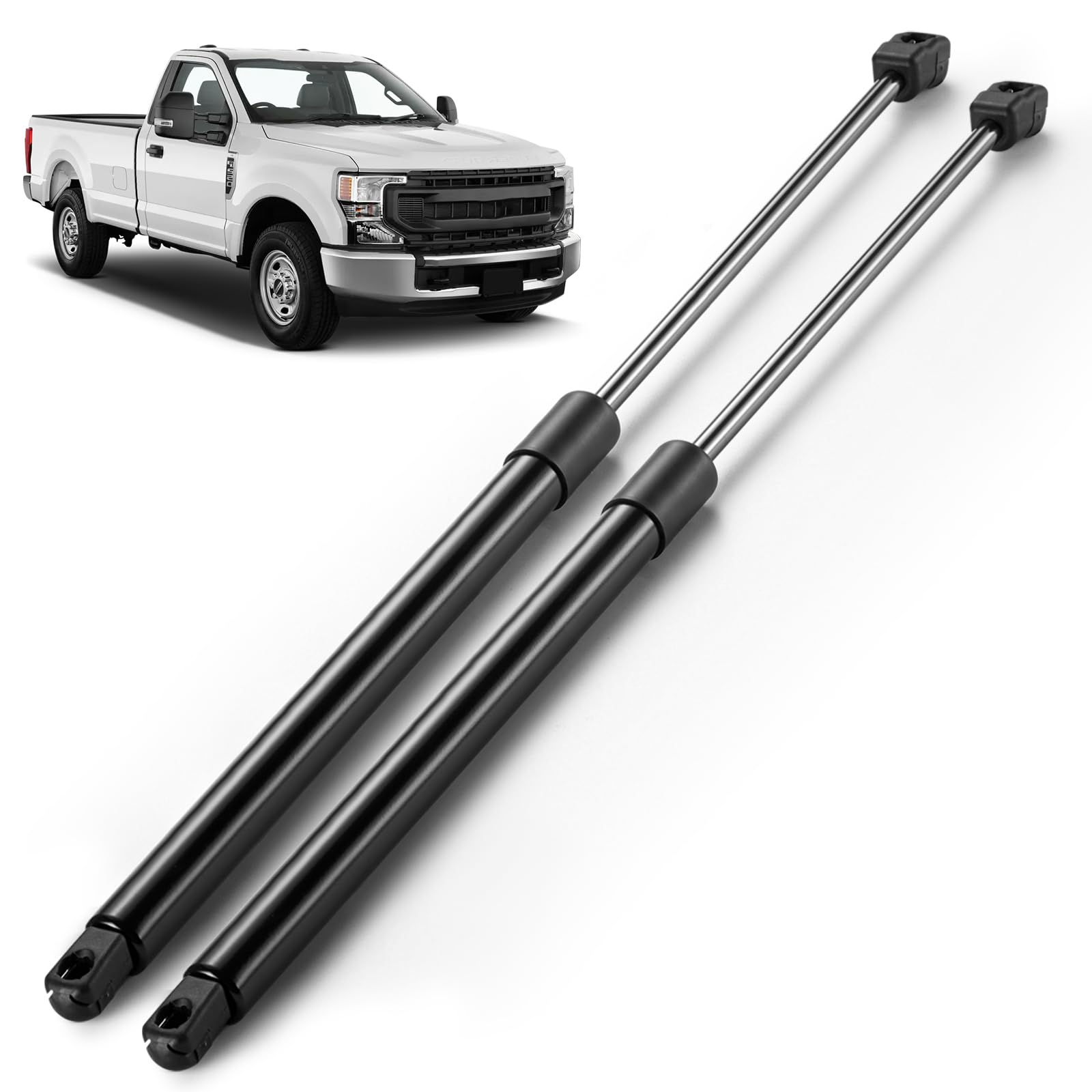 Photo 1 of ARANA Hood Struts for Ford F250 F350 2017-2022, Front Hood Shocks Lift Supports Spring Fits F250 F350 Super Duty 2017-2022, F450 F550 Super Duty 2017-2018, 2 Pcs