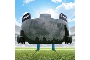 Runxrocy Football Visor for Helmet Football Visor Eye Shield Universal Fit Outdoor Sports Protective Eye Shield for Helmet Include with Visor Clips