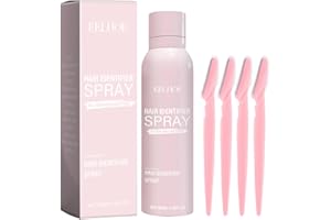 Kuuleyn 100ml Hair softening spray,Facial Hair Detection Spray,Refreshing Cleansing Mildly Hydrating Facial Clarifying Soften