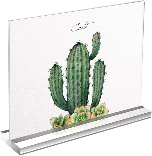 Amazon Com Clear Acrylic Display Sign Holder Display Frame 6x8 B