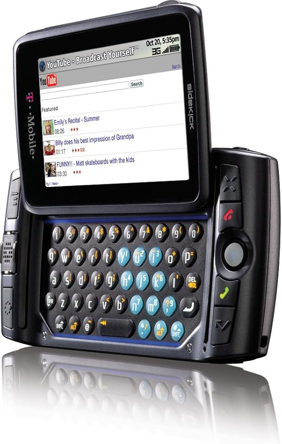 Amazon Com T Mobile Sidekick Lx By Sharp Carbon Gray T Mobile