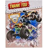 Monster Jam Party Supplies - Thank-You Notes (8)