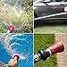 Spray Nozzle | Crenova HN-01 Garden Hose Nozzle Hand Sprayer Nozzle - Plastic Watering Nozzle - High Pressure - Suitable for Car Wash, Cleaning, Watering Lawn and Garden & Washing Dogs & Pets
