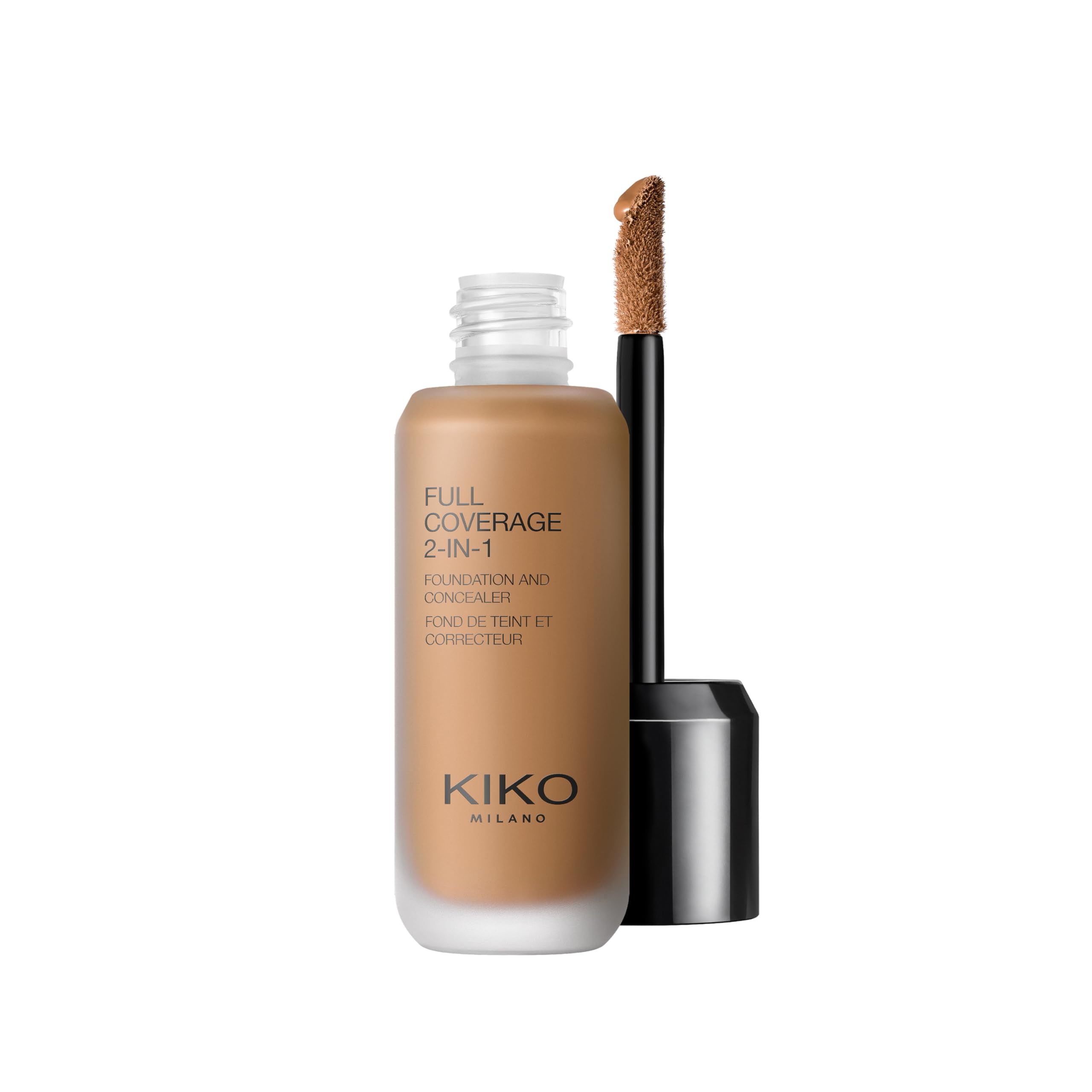 KIKO Milano Full Coverage 2 In 1 Foundation & Concealer Wb120, 2 In 1 Foundation And Concealer, Superior Coverage