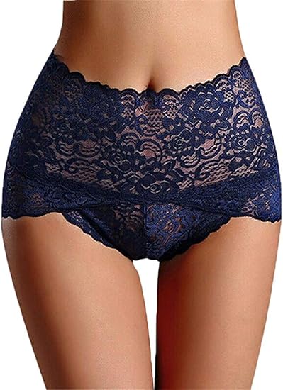 high waist lace panties