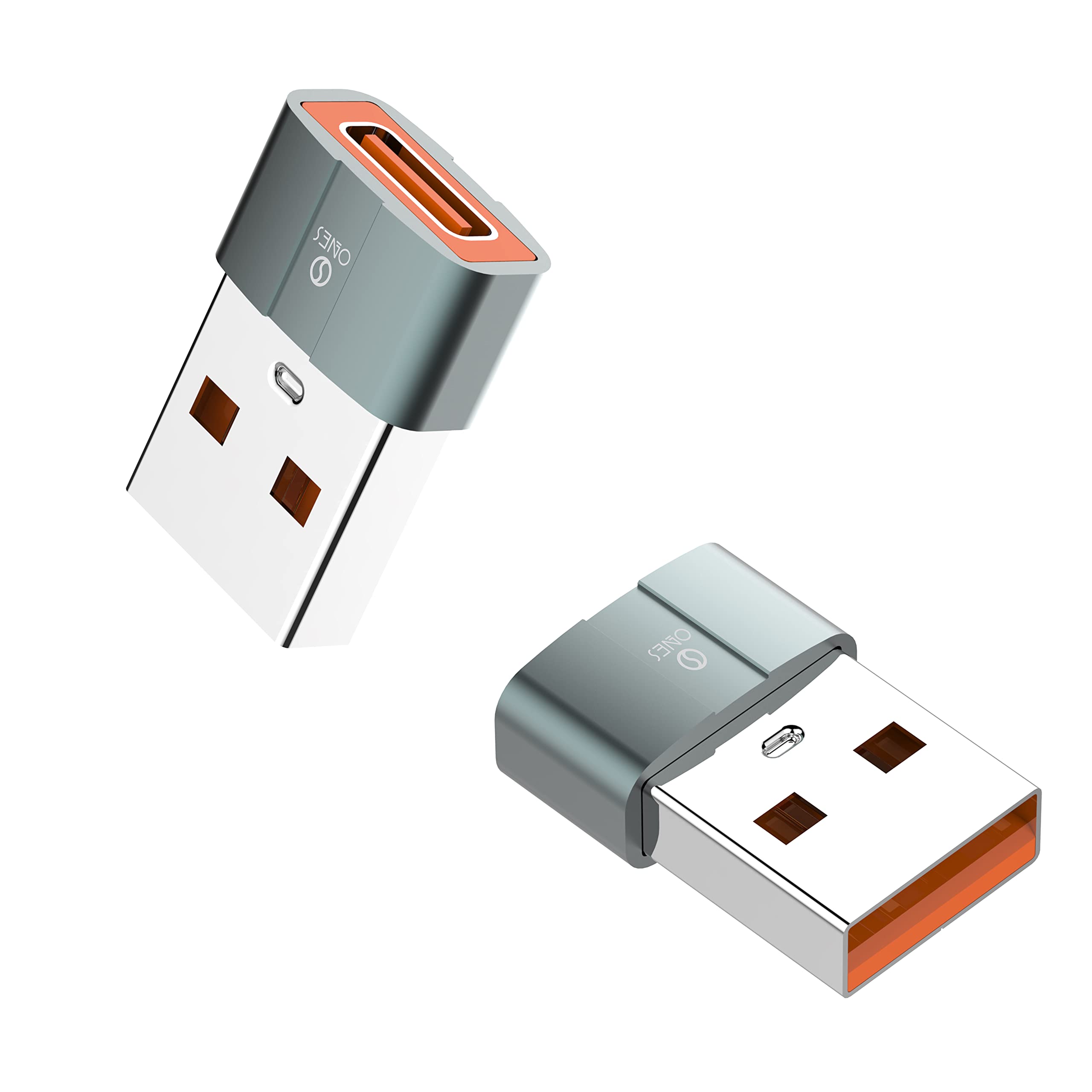 ONES USB C to USB Adapter, USB C to USB 3.0 OTG Adapter, USB C Female to USB Male Adapter High Speed Data Transfer USB OTG Camera Adapter Compatible with iPad Pro/iPad Air, MacBook Pro, Galaxy