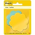 Post-it Notes, Daisy Shape, Assorted Colors, 2.6x2.6 in, 2 Pads, 75 Sheets/Pad (7350-DSY)