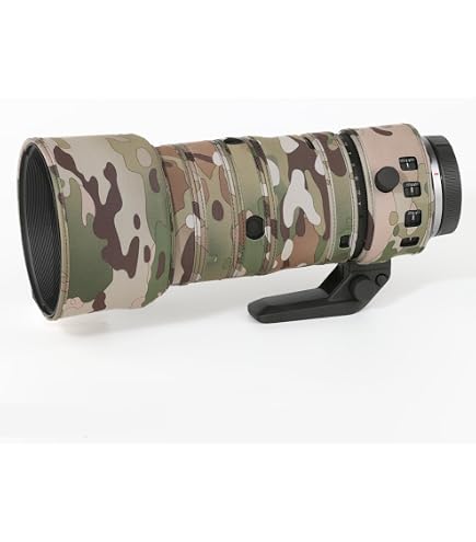 ROLANPRO Housse Objectif Imperméable Canon EF 70-200mm F/2.8L IS III USM - Camouflage