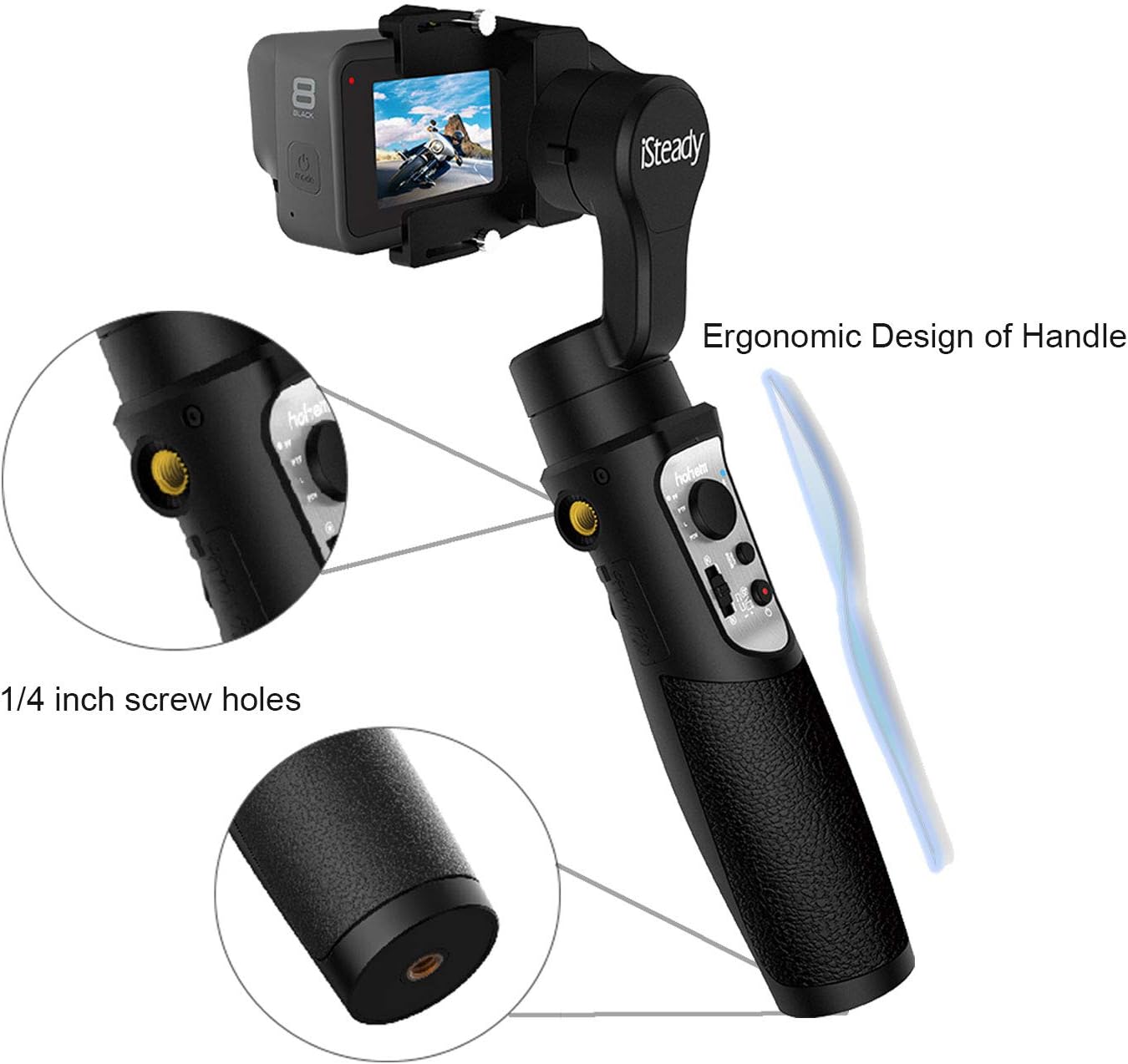 DJI OSMO Action Insta360 One R Hohem iSteady Pro 3 Action Cameras