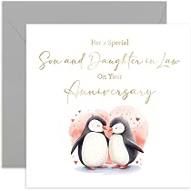 Amazon.com: Old English Co. - Tarjeta de aniversario de hijo e ...
