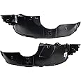 TRQ Inner Fender Liner Set Compatible with 2016-2019 Chevrolet Spark GM1248294 GM1249294